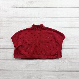Carter’s Solid Popcorn Sweater Poncho